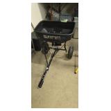 Agrifab pull behind lawn fertilizer