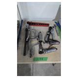 Air tools sockets and ratchets
