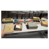Sewing machine accessories buttonholers etc