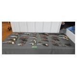 Collection Of Vintage Toy Cap Guns As Shown