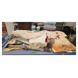 Vintage linens as shown