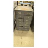 14 drawer metal storage cabinet 24x25 x38