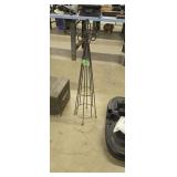 Metal flower stand 41 in tall