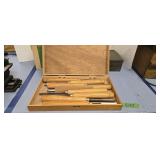 Set of buck lathe chisels hunting VHS tapes