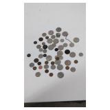 Lot Of Various Us Coins, Tokens Etc. And $1 Bill