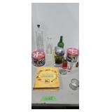 Vintage kitchen items cookbook etc
