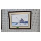 Framed print violets are Blue by Robert Barnes