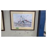 Artist signed by Robert Barnes 1986 limited