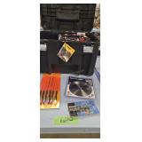 Dewalt battery operated skill saw with battery