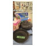 Cast Iron Frying Pans No Maker