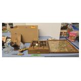 Small Sewing Cabinet Cleaning Supplies Etc