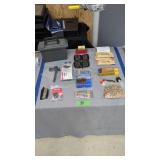 Various caliber ammo magazine clips etc