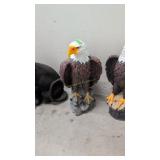 Bald eagle 24 in tall resin