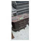 Martha Washington style sewing cabinet
