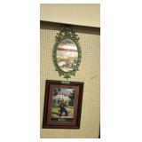 Pinehurst North Carolina golf print and mirror