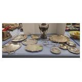 Lot Of Silver Plated Serving Items