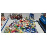M&m ridge Firehouse candy dispenser and pez