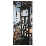 Painted antique hall tree 20 in wide