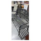 Metal garden bench 50 in Long