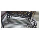 Metal garden bench 50 in Long