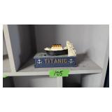 Titanic cast iron Bank