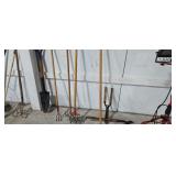 Lot of yard tools