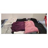 Ladies clothing shirts sweaters etc