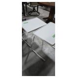 Pair of adjustable tables
