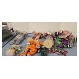 Lot of dolls