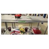 Flags kitchen items lamp etc