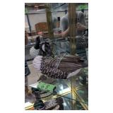 Wooden goose decoy 13 in