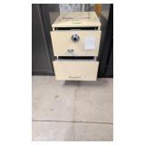 Two-Drawer fireproof vinyl cabinet 20 x 28x 28
