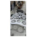 Metal yard bench 40 in Long