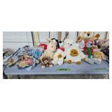 Stuffed animals and McDonald