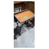 Antique child school desk