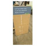 Lift top coffee table new in the box
