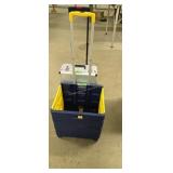 Roll around storage boxes