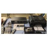 Telephones JVC cassette player copier etc