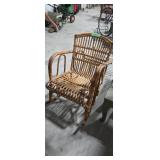 Rattan rocking chair