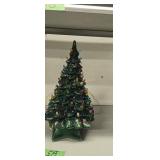 Vintage Ceramic Christmas Tree 18 In Tall