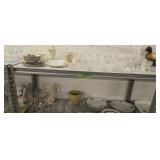Lennox Stemware Crystal Plates Etc
