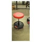 Roll around shop stool