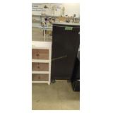 Two storage cabinets