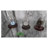 Three vintage pocket watches stop watches as shown
