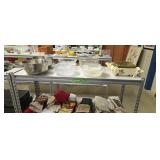 Lot of kitchen towels pot holders cover dishes etc