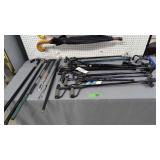 Lot of canes some have hidden knives in them