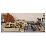 Tools extension cords hardware etc