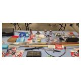 Gun cleaning items Spears etc as shown