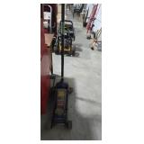 Atlas 3 and 1/2 ton floor jack roll around