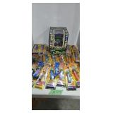 Madam green m&m crystal ball and pez dispensers